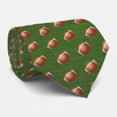 FOOTBALLS NECKTIE KRAWATTE (Gerollt)