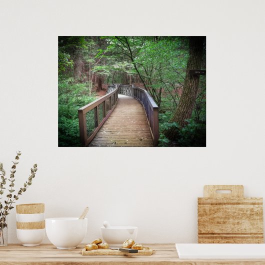 Footbridge Poster (Küche)