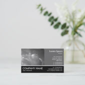 Footed Foto - 60pc Gray - Abend Sky Visitenkarte (Stehend Vorderseite)