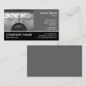 Footed Foto - 60pc Gray - Old UK Radio Dial Visitenkarte (Vorne/Hinten)