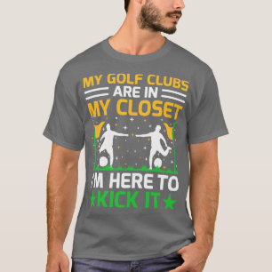 Footgolf Player Foot Golf Playing Footgolfers Foot T-Shirt