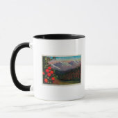 Foothill Orange Grove im WinterState Tasse (Links)