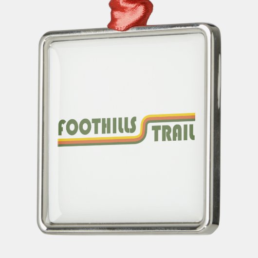Foothills Trail North Carolina Süd Carolina Ornament Aus Metall (Links)