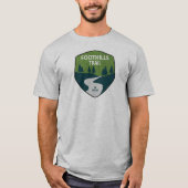 Foothills Trail North Carolina Süd Carolina T-Shirt (Vorderseite)