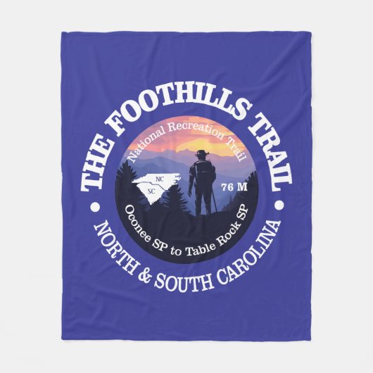 Foothills Trail (rd2) Fleecedecke (Vorderseite)