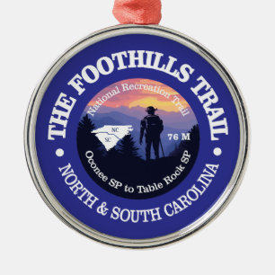 Foothills Trail (rd2) Ornament Aus Metall