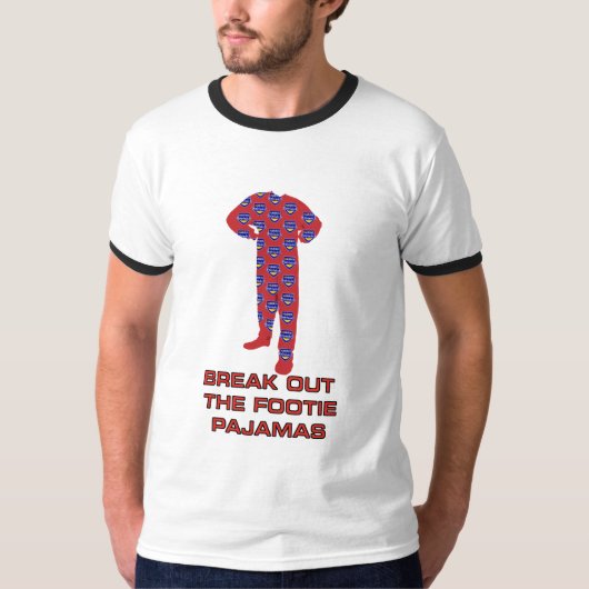 Footie Pyjamas T-Shirt (Vorderseite)