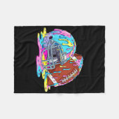 Footll Helmet Drip For Boys Kids Youth Dripping Ic Fleecedecke (Vorderseite (Horizontal))