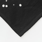 Footll Messy Bun Mama Cheer Coach Brustkrebs Ble Fleecedecke (Ecke)