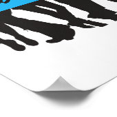 Footlose Tanzfüße Poster (Ecke)