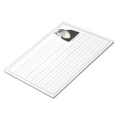 FOOTMAN CAT 11x8.5 Notepad Notizblock (angewinkelt)