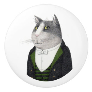 FOOTMAN CAT-Keramik Keramikknauf