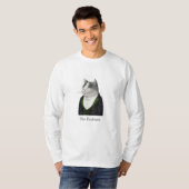 FOOTMAN CAT Men's Basic Long Sleeve Shirt (Vorne ganz)