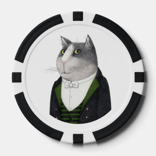 FOOTMAN CAT Poker Chips (Vorderseite)
