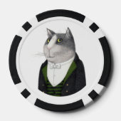 FOOTMAN CAT Poker Chips (Rückseite)