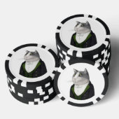 FOOTMAN CAT Poker Chips (Stapel)