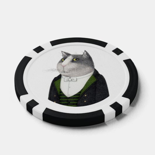 FOOTMAN CAT Poker Chips (Einzeln)