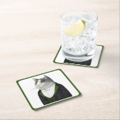 FOOTMAN CAT Square Paper Untersetzer (Vor Ort)