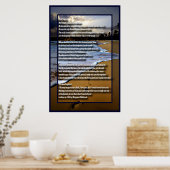 Footprint-4 Poster (Küche)