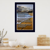 Footprint-5 Poster (Küche)