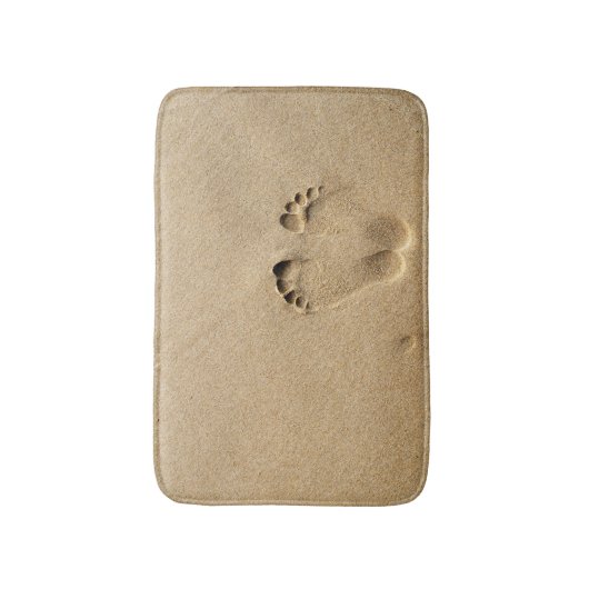 Footprint Badematte (Vorderseite Vertikal)