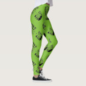 Footprint Leggings Green (Rechts)