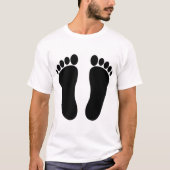 Footprint Men's Basic Ringer-T - Shirt (Vorderseite)