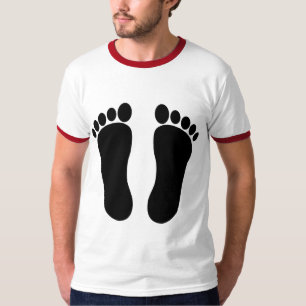 Footprint Men's Basic Ringer-T - Shirt