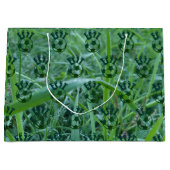 Footprint of Victory Große Geschenktüte (Vorderseite)