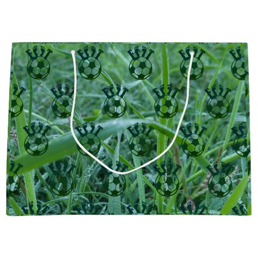 Footprint of Victory Große Geschenktüte (Vorderseite)