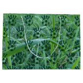 Footprint of Victory Große Geschenktüte (Rückseite)