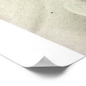 Footprint Poster (Ecke)