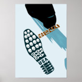 Footprint Poster (Vorne)