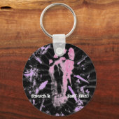 Footprint Schlüsselanhänger (Vorderseite)