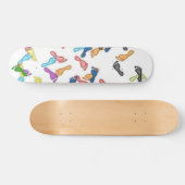 Footprint-Skateboard Skateboard (Horizontal)