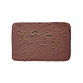 Footprints Badematte (Vorderseite)