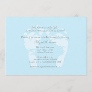 Footprints Einladung