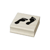 Footprints Gummistempel (Stempel)