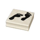 Footprints Gummistempel (Stempel)