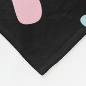 Footprints III Fleecedecke (Ecke)