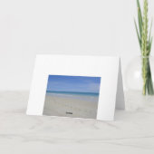 Footprints Karte (Rückseite)