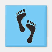 Footprints Magnet (Vorne)