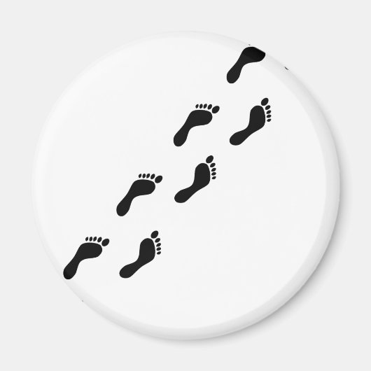 Footprints Magnet (Vorne)