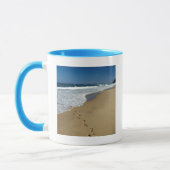 Footprints on Beach, Mabibi, Thongaland Tasse (Links)