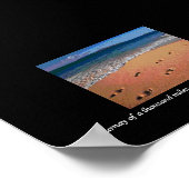 Footprints Poster (Ecke)