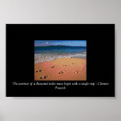 Footprints Poster (Vorne)