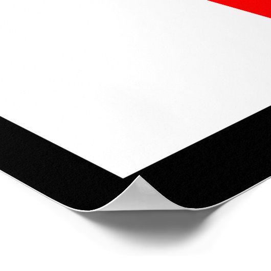 Footprints Poster (Ecke)