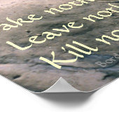 Footprints Poster (Ecke)