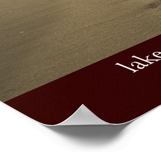 Footprints Poster (Ecke)