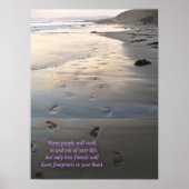 Footprints Poster (Vorne)